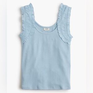 J crew Ruched-strap tank top XS